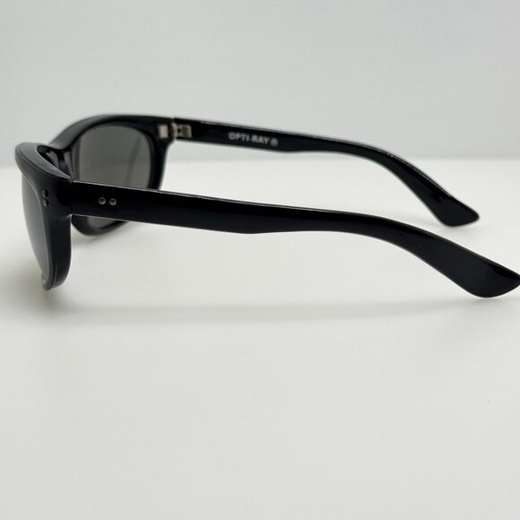 Opti Ray Sunglasses Vintage Retro Black Taiwan Optiray B - Picture 4 of 8
